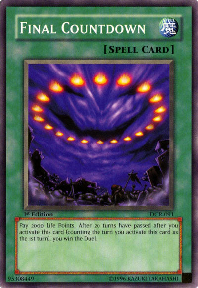 Final Countdown [DCR-091] Common Yu-Gi-Oh!
