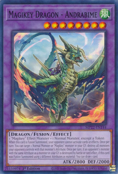 Magikey Dragon - Andrabime [MP22-EN144] Common Yu-Gi-Oh!
