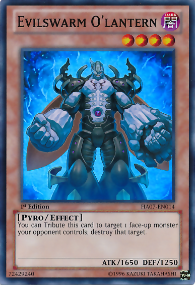 Evilswarm O'lantern [HA07-EN014] Super Rare Yu-Gi-Oh!