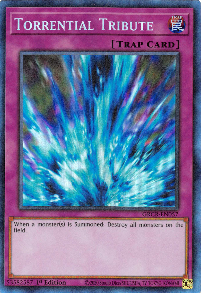 Torrential Tribute [GRCR-EN057] Collector's Rare Yu-Gi-Oh!