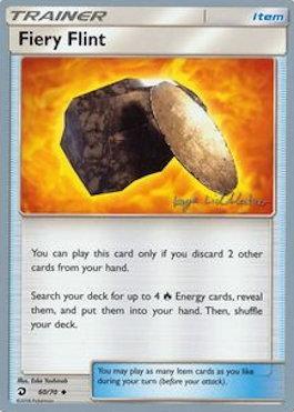 Fiery Flint (60/70) (Fire Box - Kaya Lichtleitner) [World Championships 2019] Pokémon