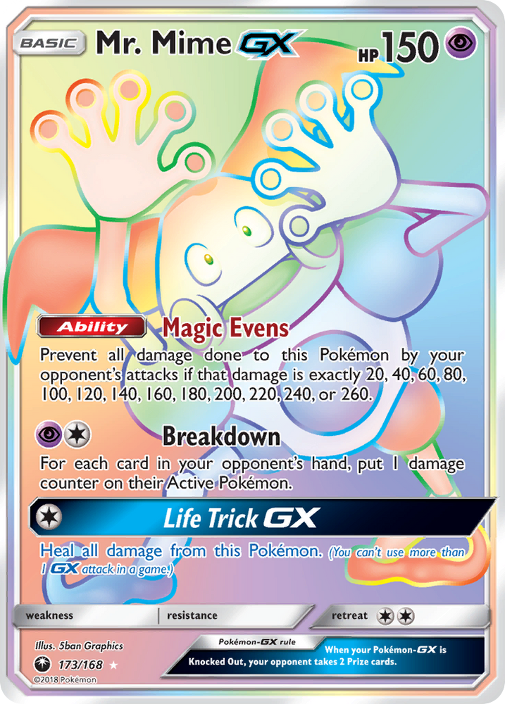 Mr. Mime GX (173/168) [Sun & Moon: Celestial Storm] Pokémon