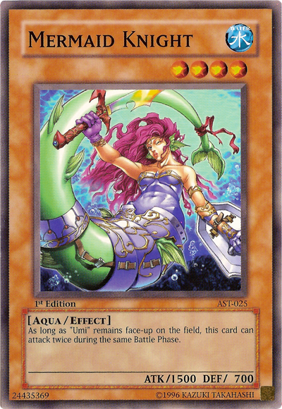 Mermaid Knight [AST-025] Common Yu-Gi-Oh!
