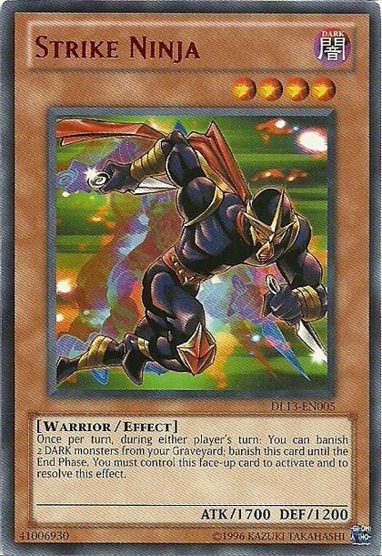 Strike Ninja (Red) [DL13-EN005] Rare Yu-Gi-Oh!
