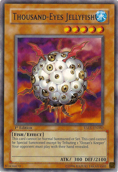 Thousand-Eyes Jellyfish [TAEV-EN082] Rare Yu-Gi-Oh!