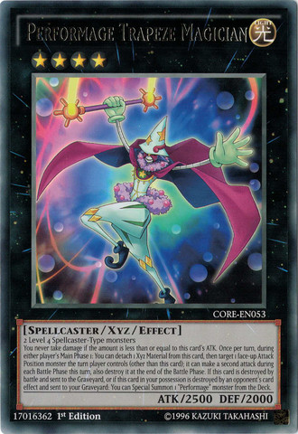 Performage Trapeze Magician [CORE-EN053] Rare Yu-Gi-Oh!