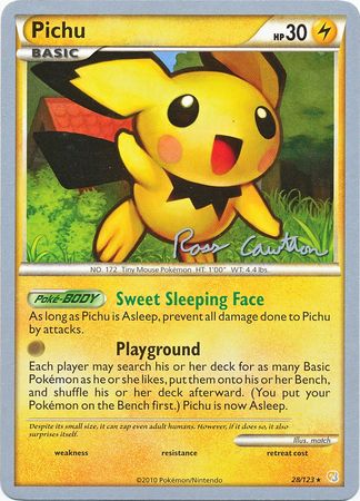 Pichu (28/123) (The Truth - Ross Cawthon) [World Championships 2011] Pokémon