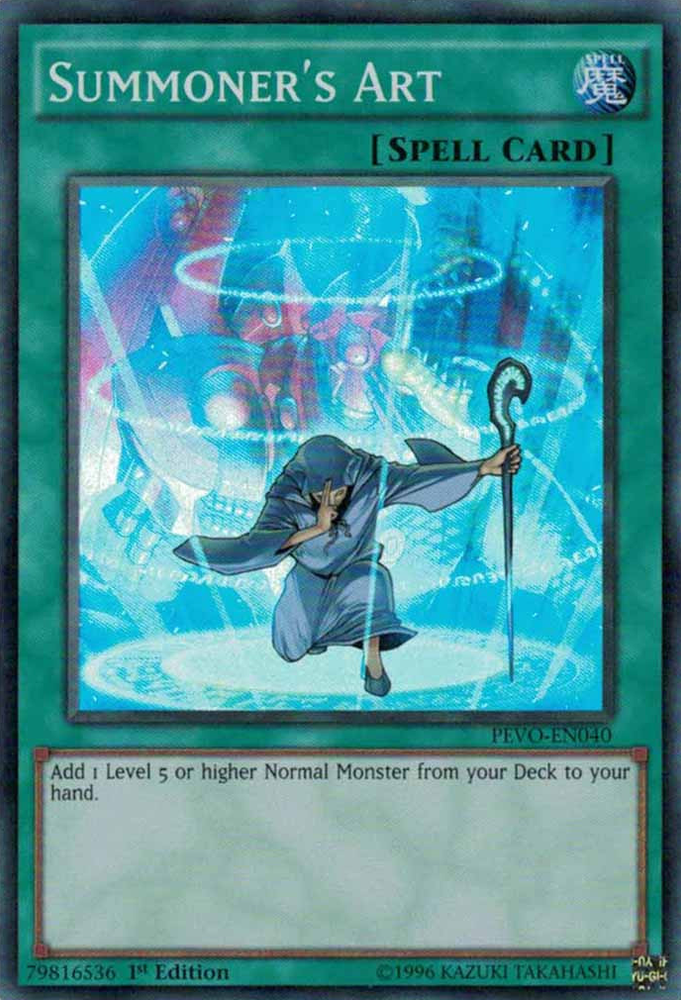 Summoner's Art [PEVO-EN040] Super Rare Yu-Gi-Oh!