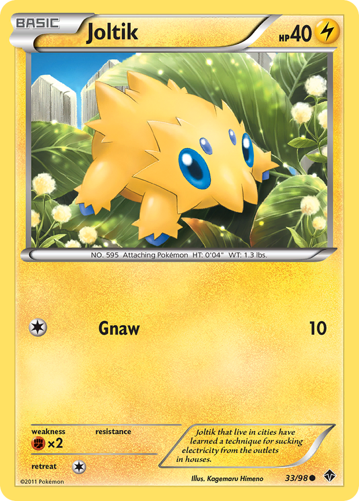 Joltik (33/98) [Black & White: Emerging Powers] Pokémon