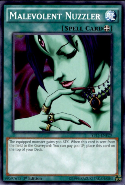 Malevolent Nuzzler [YS15-ENF20] Common Yu-Gi-Oh!