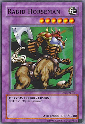 Rabid Horseman [DB2-EN049] Common Yu-Gi-Oh!