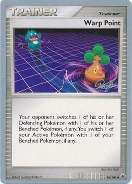 Warp Point (88/100) (Bliss Control - Paul Atanassov) [World Championships 2008] Pokémon