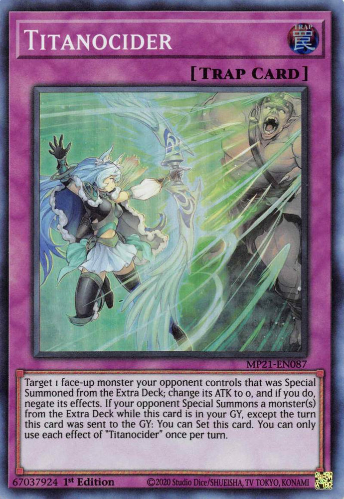 Titanocider [MP21-EN087] Super Rare Yu-Gi-Oh!