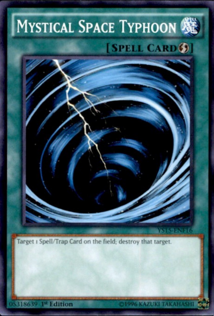 Mystical Space Typhoon [YS15-ENF16] Common Yu-Gi-Oh!