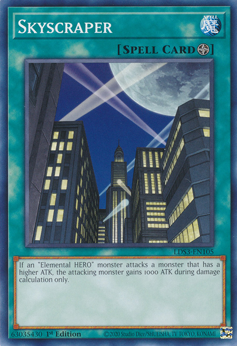 Skyscraper [LDS3-EN105] Common Yu-Gi-Oh!