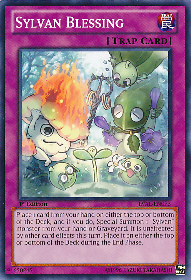 Sylvan Blessing [LVAL-EN073] Common Yu-Gi-Oh!