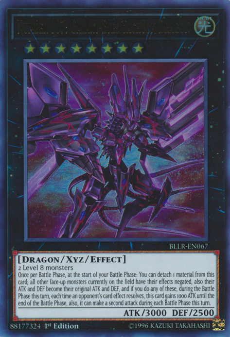 Number 107: Galaxy-Eyes Tachyon Dragon [BLLR-EN067] Ultra Rare Yu-Gi-Oh!