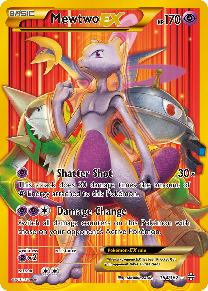 Mewtwo EX (164/162) [XY: BREAKthrough] Pokémon