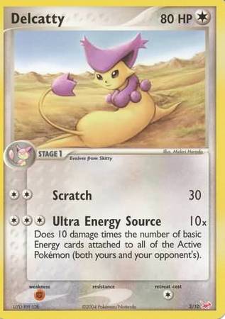 Delcatty (3/10) [EX: Trainer Kit - Latias] Pokémon