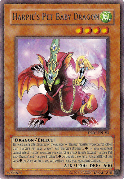 Harpie's Pet Baby Dragon [DR04-EN193] Rare Yu-Gi-Oh!