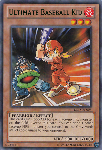 Ultimate Baseball Kid (Green) [DL15-EN003] Rare Yu-Gi-Oh!