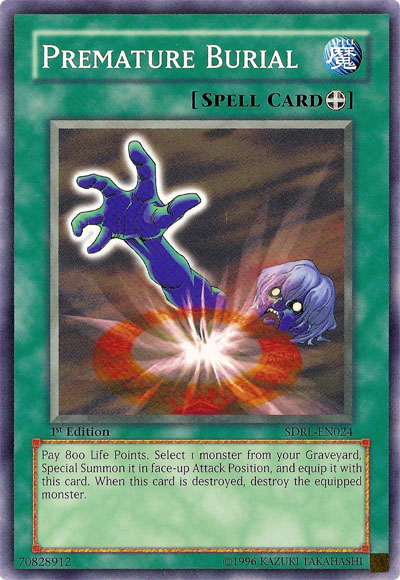 Premature Burial [SDRL-EN024] Common Yu-Gi-Oh!