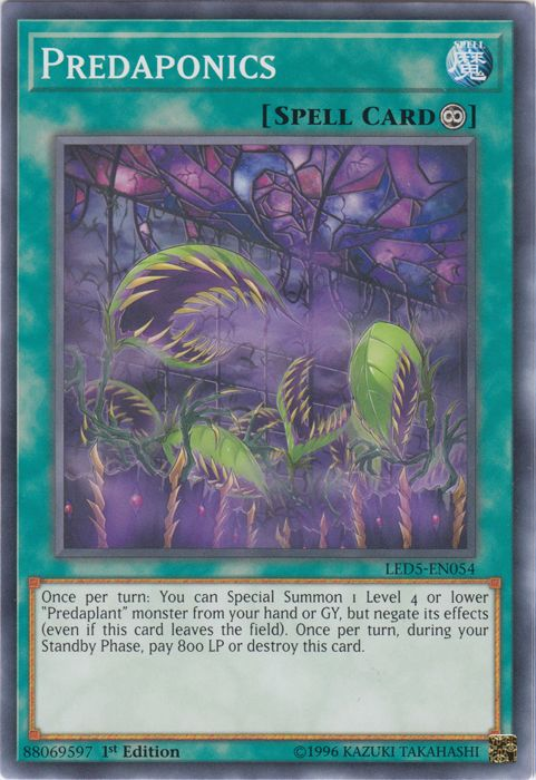 Predaponics [LED5-EN054] Common Yu-Gi-Oh!