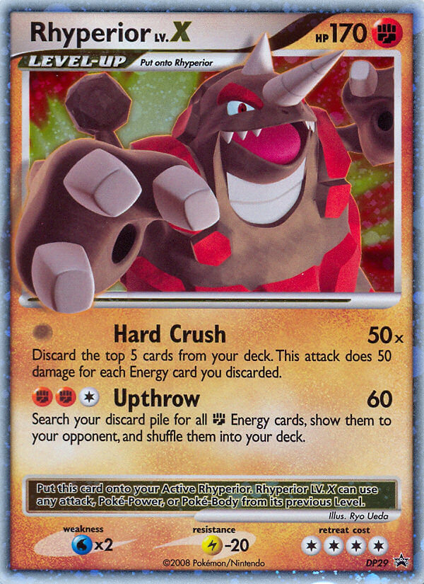 Rhyperior LV.X (DP29) [Diamond & Pearl: Black Star Promos] Pokémon