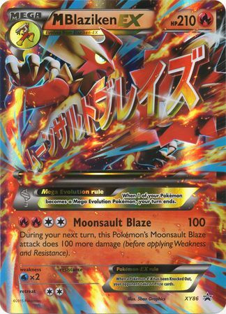 M Blaziken EX (XY86) (Jumbo Card) [XY: Black Star Promos] Pokémon