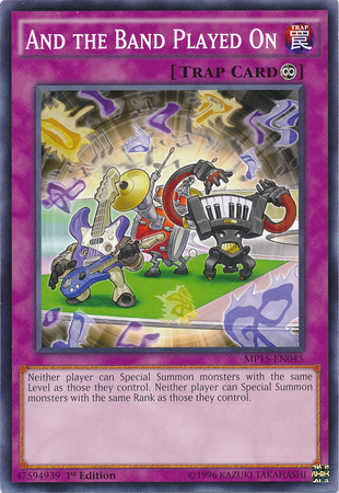 And the Band Played On [MP15-EN045] Common Yu-Gi-Oh!