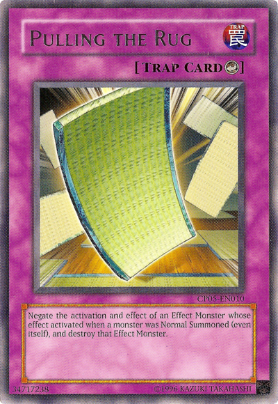 Pulling the Rug [CP05-EN010] Rare Yu-Gi-Oh!