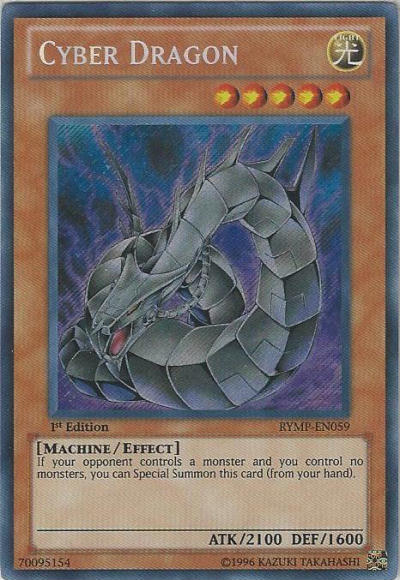 Cyber Dragon [RYMP-EN059] Secret Rare Yu-Gi-Oh!