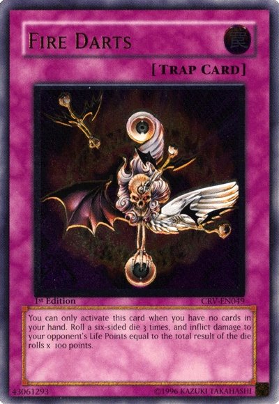 Fire Darts [CRV-EN049] Ultimate Rare Yu-Gi-Oh!