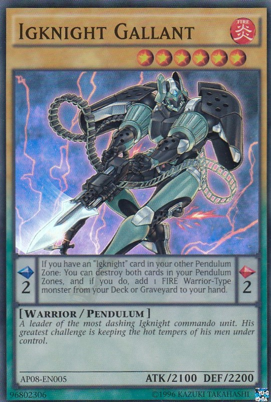 Igknight Gallant [AP08-EN005] Super Rare Yu-Gi-Oh!