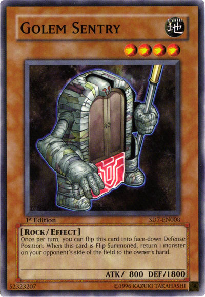 Golem Sentry [SD7-EN008] Common Yu-Gi-Oh!