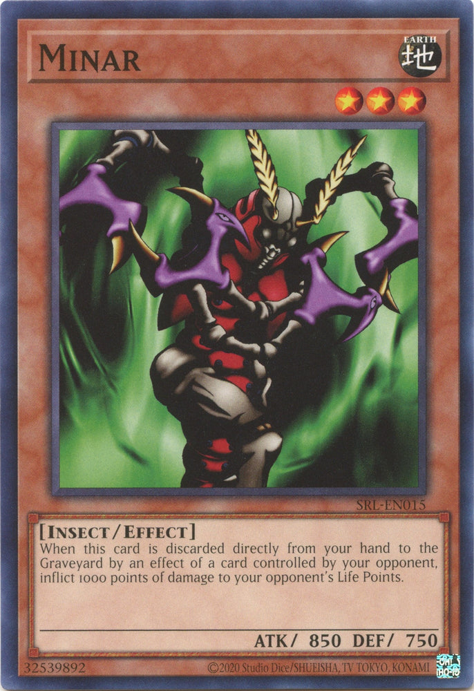 Minar (25th Anniversary) [SRL-EN015] Common Yu-Gi-Oh!