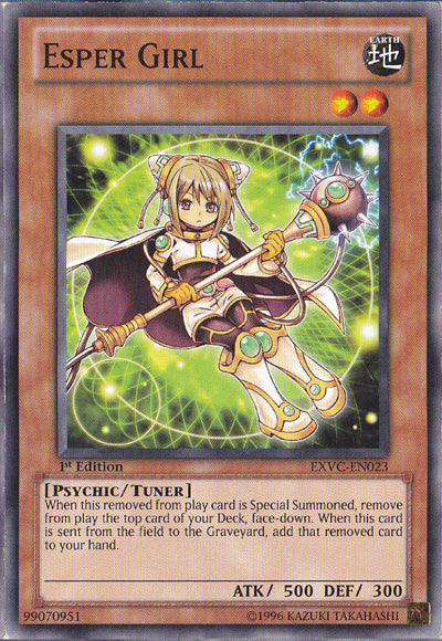 Esper Girl [EXVC-EN023] Common Yu-Gi-Oh!