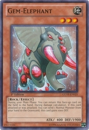 Gem-Elephant [GENF-EN025] Common Yu-Gi-Oh!