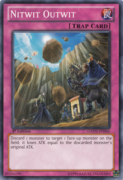 Nitwit Outwit [GAOV-EN066] Common Yu-Gi-Oh!