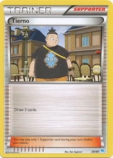 Tierno (20/30) [XY: Trainer Kit 3 - Suicune] Pokémon