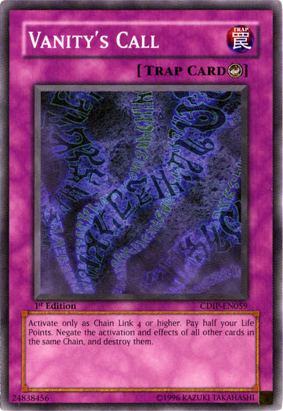 Vanity's Call [CDIP-EN059] Common Yu-Gi-Oh!