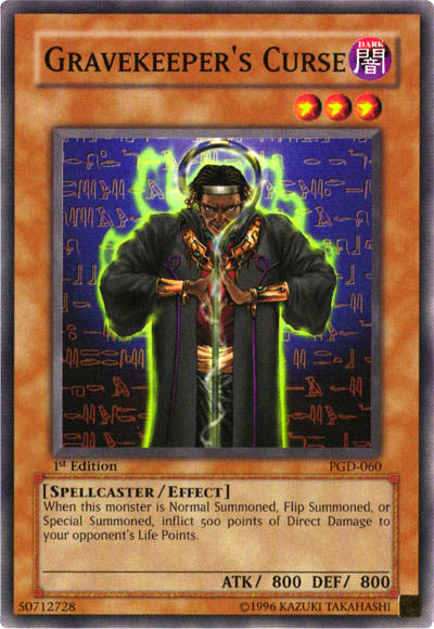 Gravekeeper's Curse [PGD-060] Common Yu-Gi-Oh!
