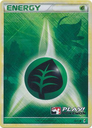 Grass Energy (88/95) (Play Pokemon Promo) [HeartGold & SoulSilver: Call of Legends] Pokémon