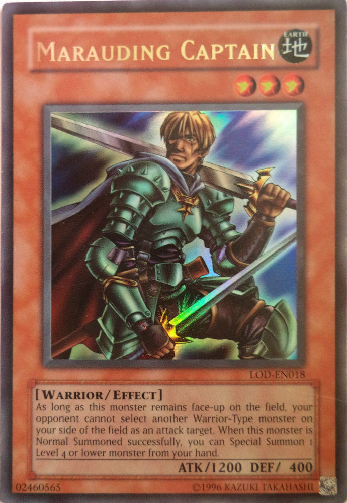 Marauding Captain [LOD-EN018] Ultra Rare Yu-Gi-Oh!