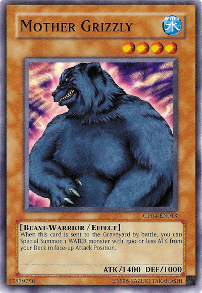 Mother Grizzly [CP04-EN013] Common Yu-Gi-Oh!