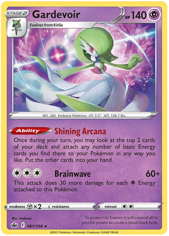 Gardevoir (061/198) [Sword & Shield: Chilling Reign] Pokémon