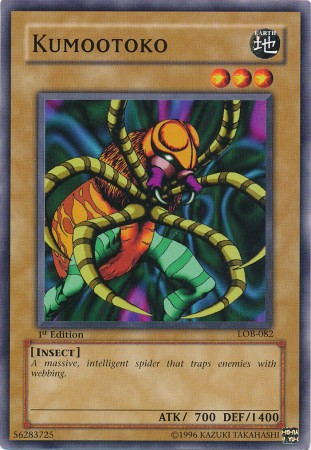 Kumootoko [LOB-082] Common Yu-Gi-Oh!