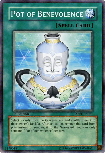 Pot of Benevolence [ABPF-EN061] Common Yu-Gi-Oh!