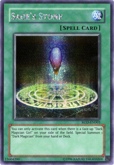 Sage's Stone (Reshef of Destruction) [ROD-EN003] Secret Rare Yu-Gi-Oh!