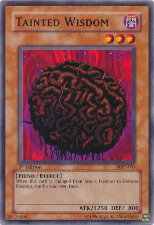 Tainted Wisdom [MRD-081] Common Yu-Gi-Oh!